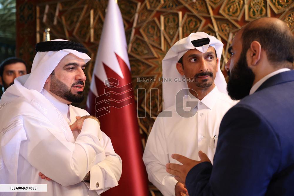 Qatari Humanitarian Aid to Syria - Damascus