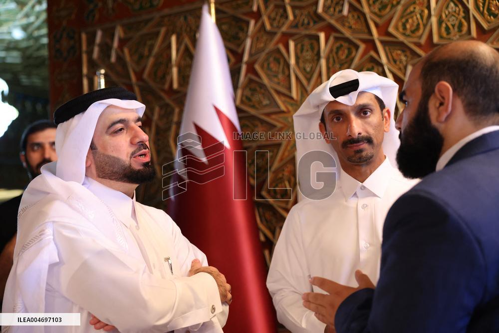 Qatari Humanitarian Aid to Syria - Damascus