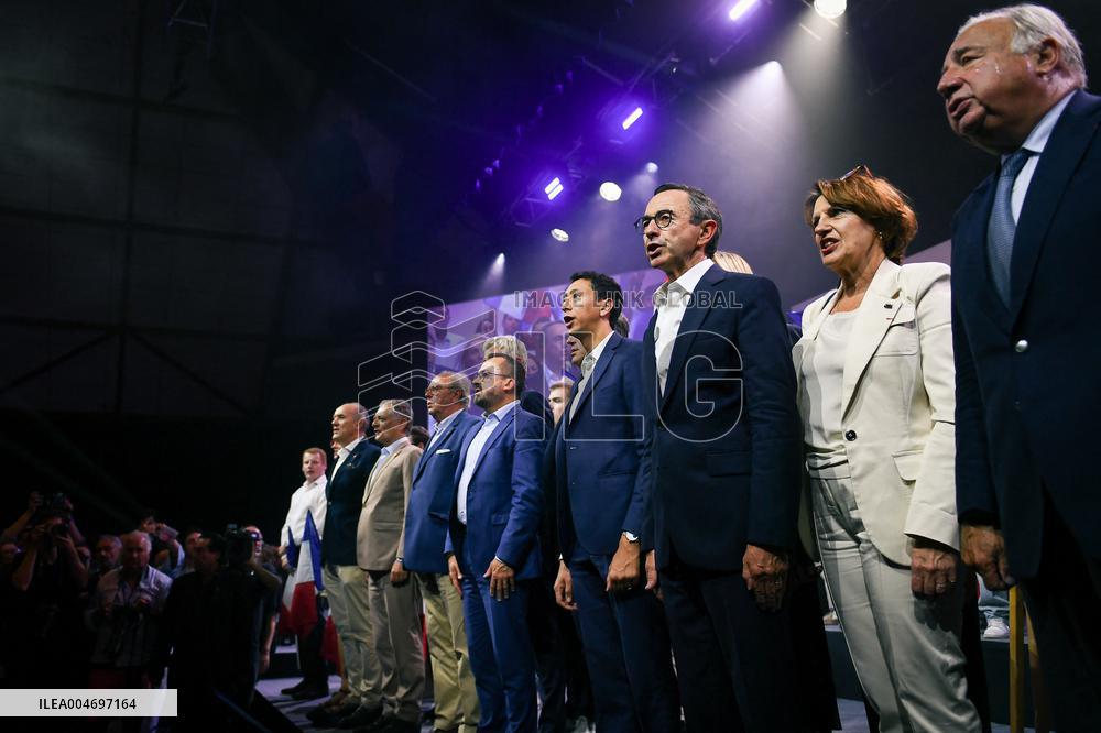 Les Republicains meeting in Paris FA