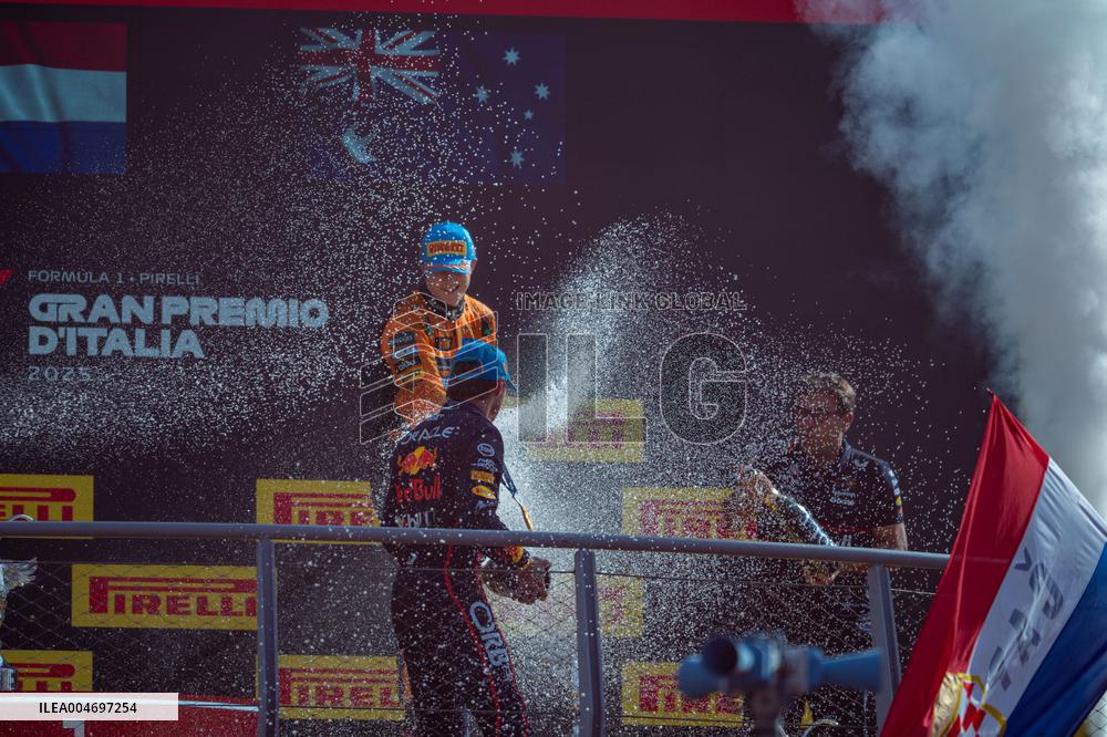 Max Verstappen wins F1’s Italian Grand Prix