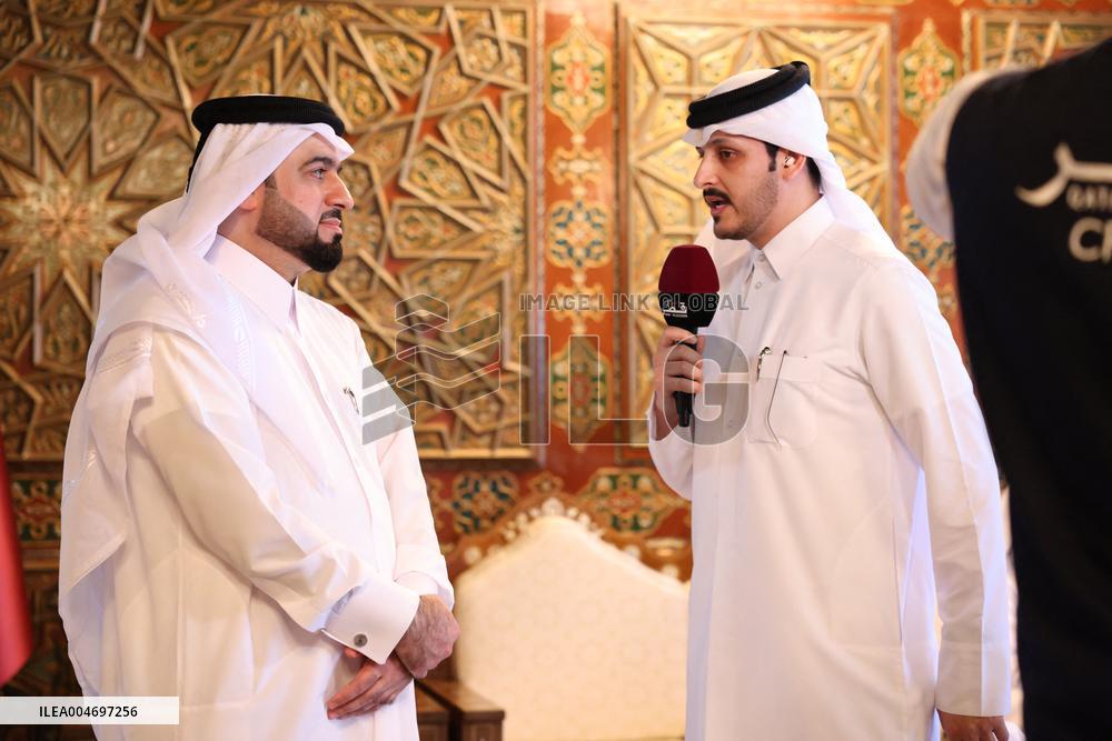 Qatari Humanitarian Aid to Syria - Damascus