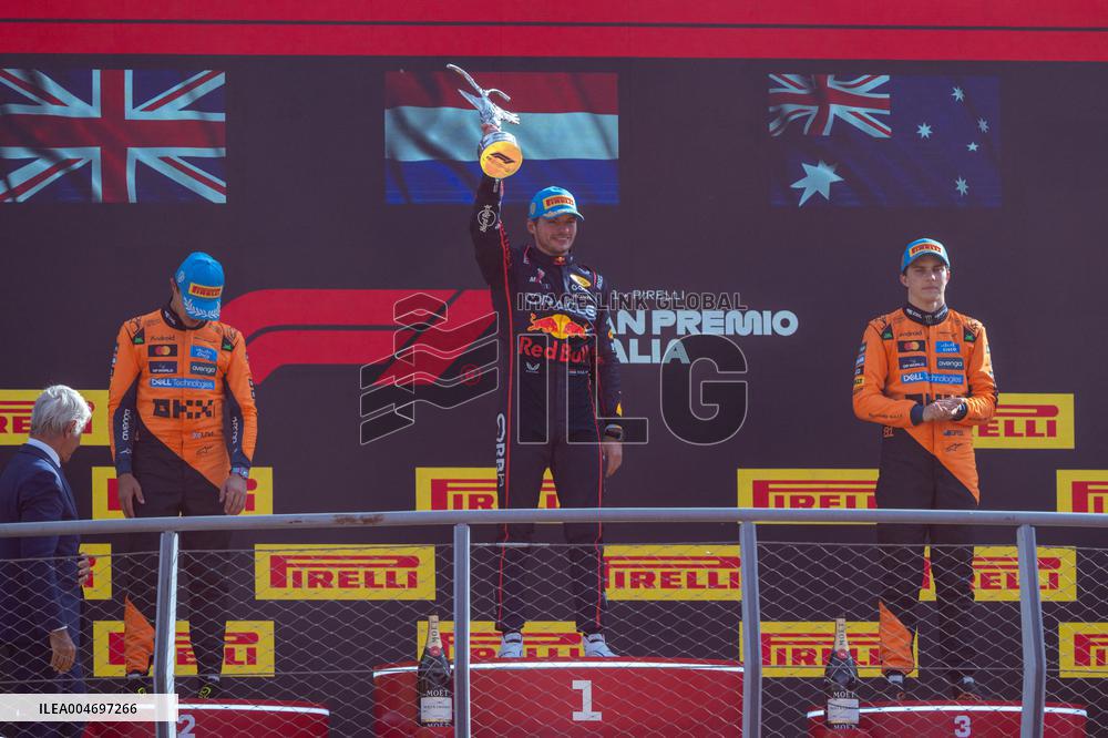 Max Verstappen wins F1’s Italian Grand Prix