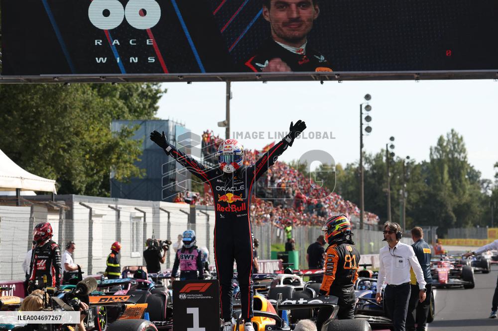 Max Verstappen wins F1’s Italian Grand Prix