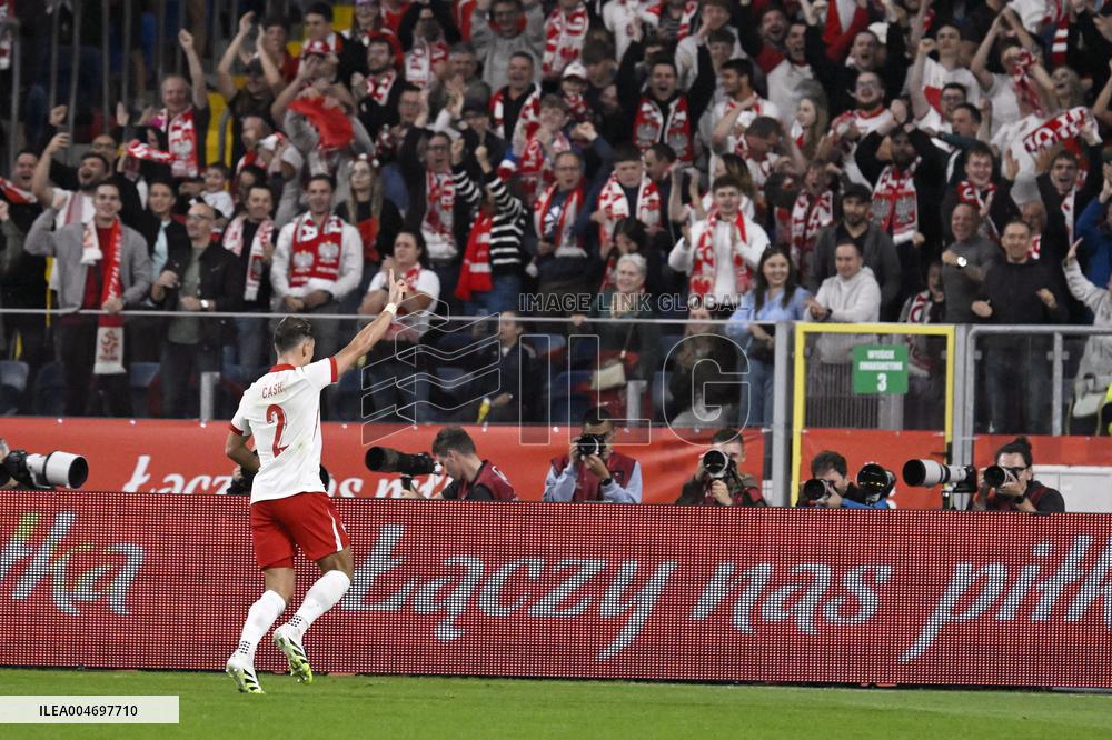 FIFA World Cup 2026 qualification match Poland vs Finland