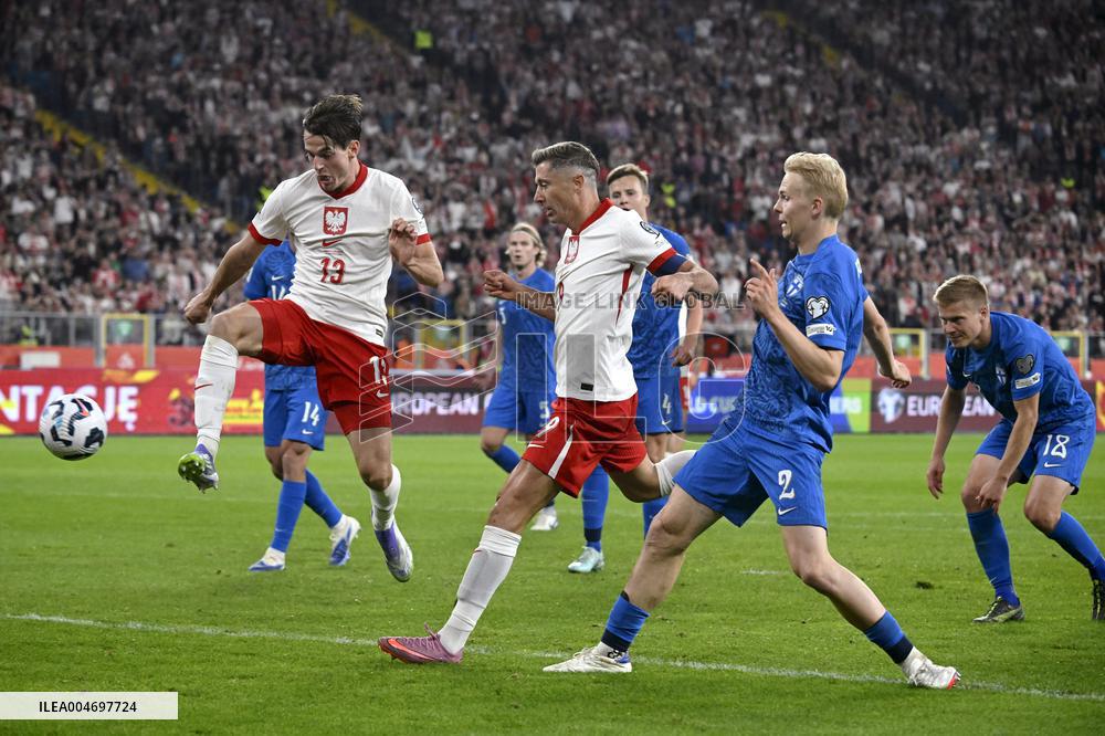FIFA World Cup 2026 qualification match Poland vs Finland
