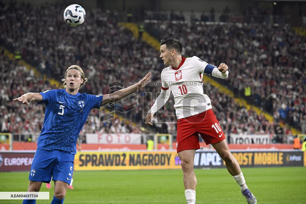 FIFA World Cup 2026 qualification match Poland vs Finland