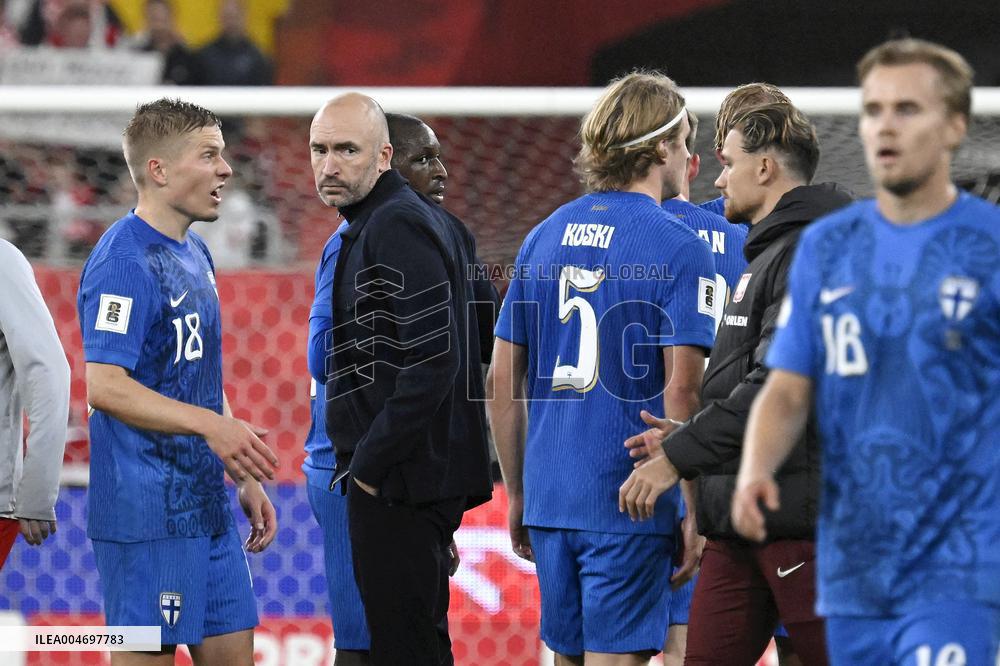 FIFA World Cup 2026 qualification match Poland vs Finland