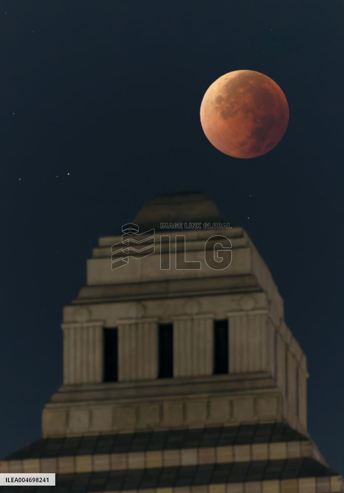 Total lunar eclipse