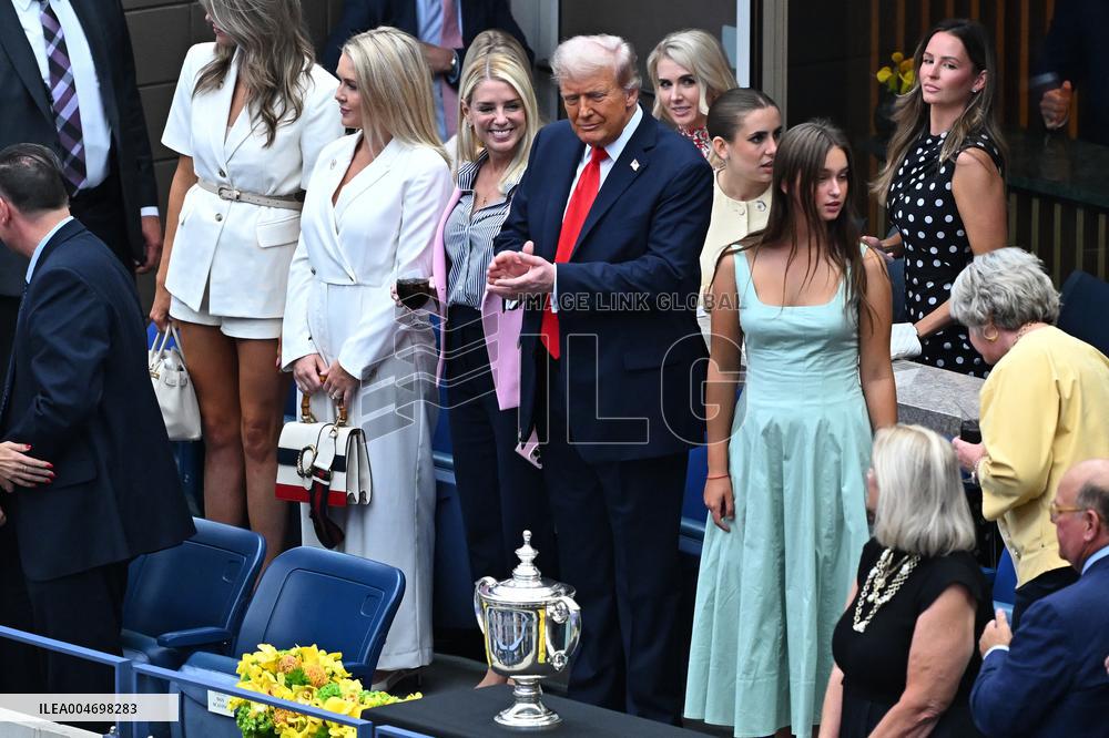 US Open - Donald Trump In The Stands