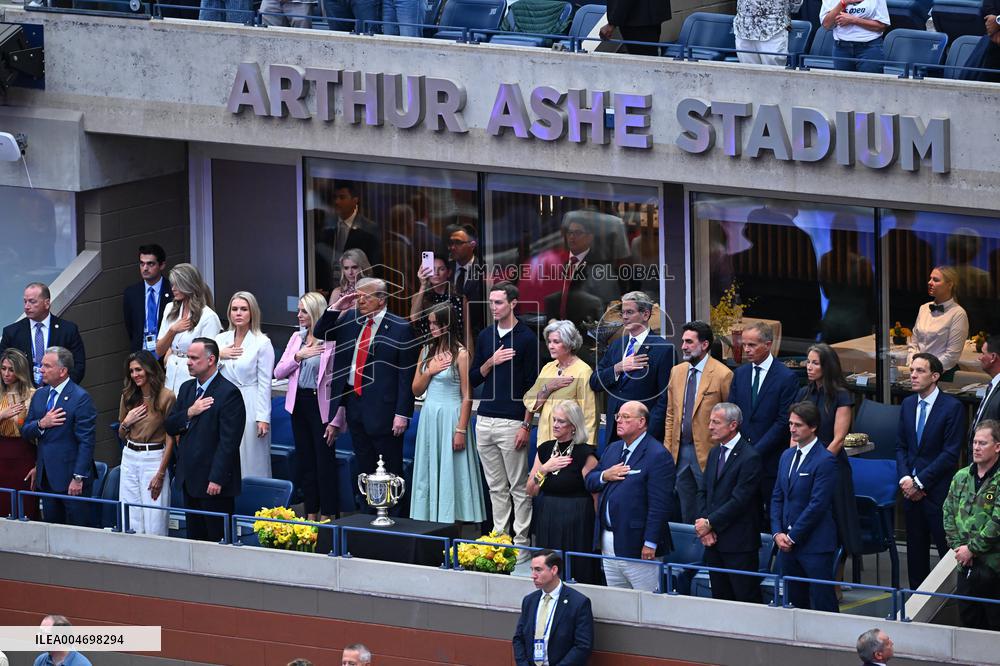 US Open - Donald Trump In The Stands