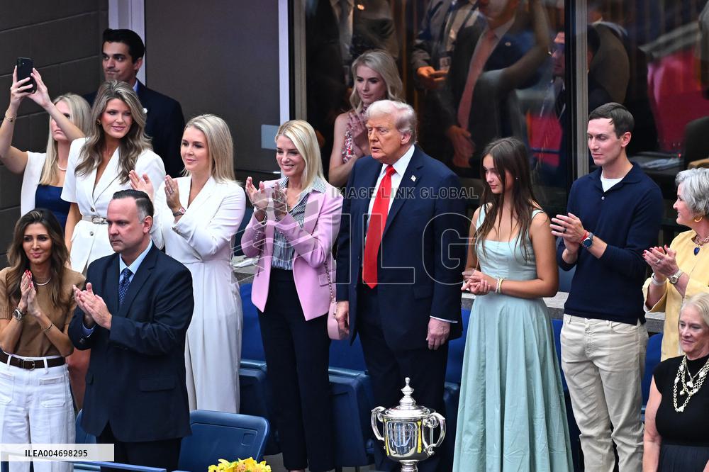 US Open - Donald Trump In The Stands