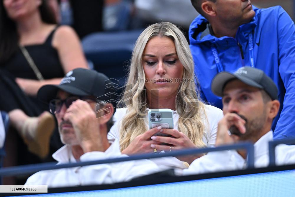 US Open - Celebs In The Stands