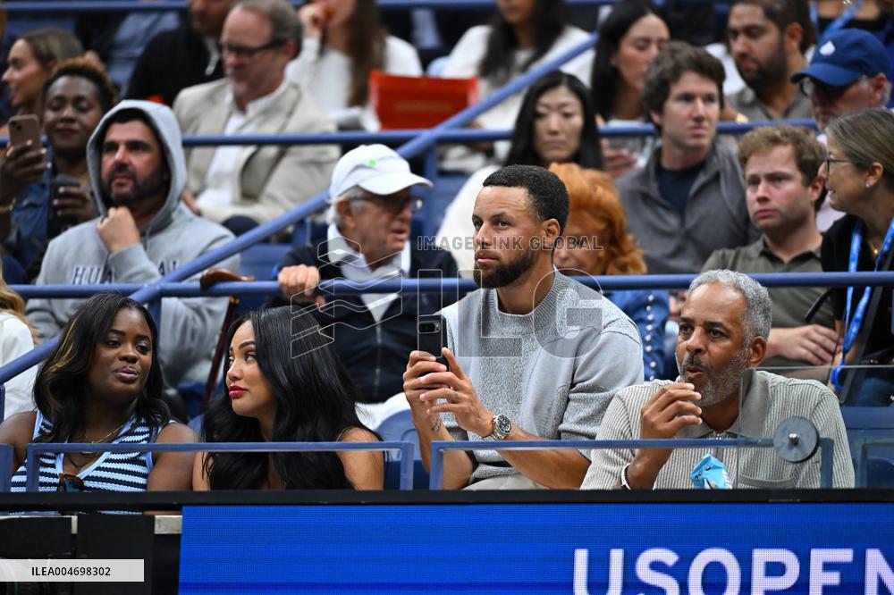 US Open - Celebs In The Stands