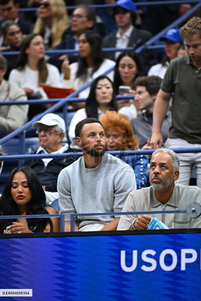 US Open - Celebs In The Stands