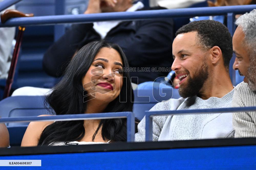 US Open - Celebs In The Stands