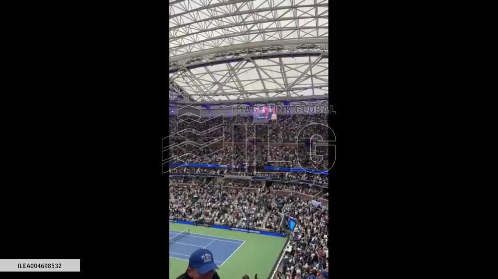 US: President Trump Receives Mixed Boos and Cheers at U.S. Open Men’s Final