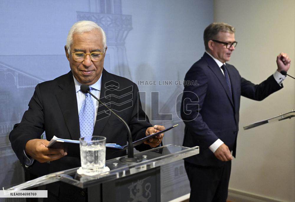 European Council President Antonio Costa visiting Finland