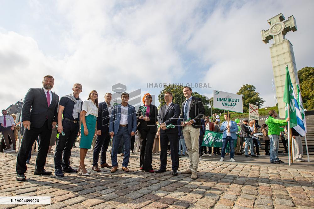 Center party unveils Tallinn frontrunners