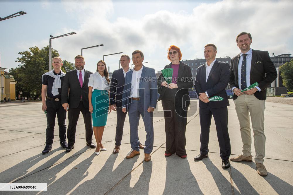 Center party unveils Tallinn frontrunners