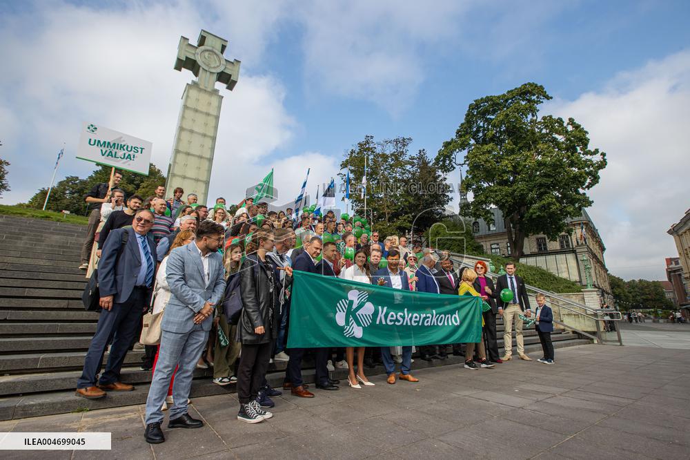 Center party unveils Tallinn frontrunners