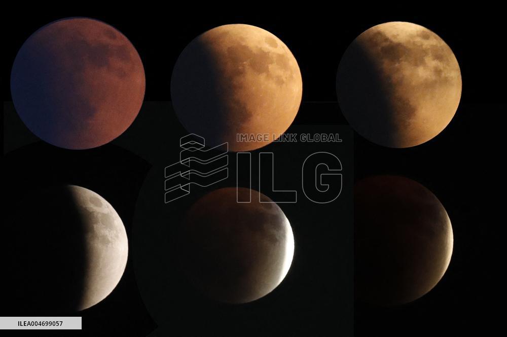 Total Lunar Eclipse - Egypt