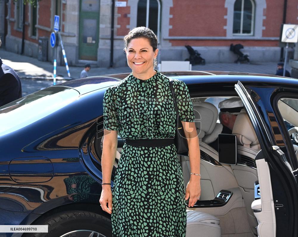 SWEDISH ROYALS AT THE NATIONAL HERITAGE BOARD