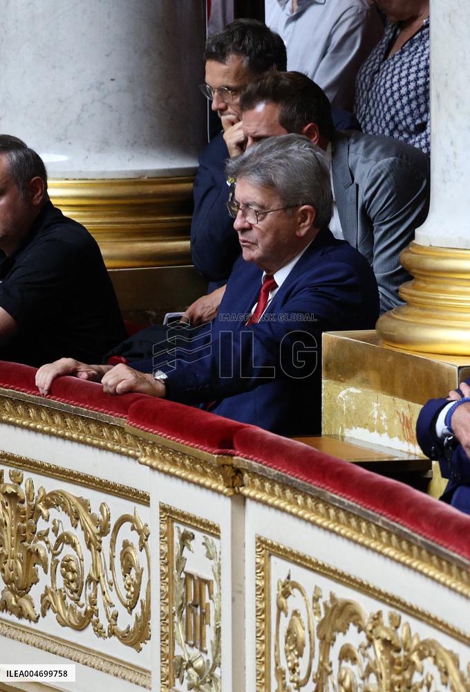 PM Bayrou general policy statement at the National Assembly - Paris