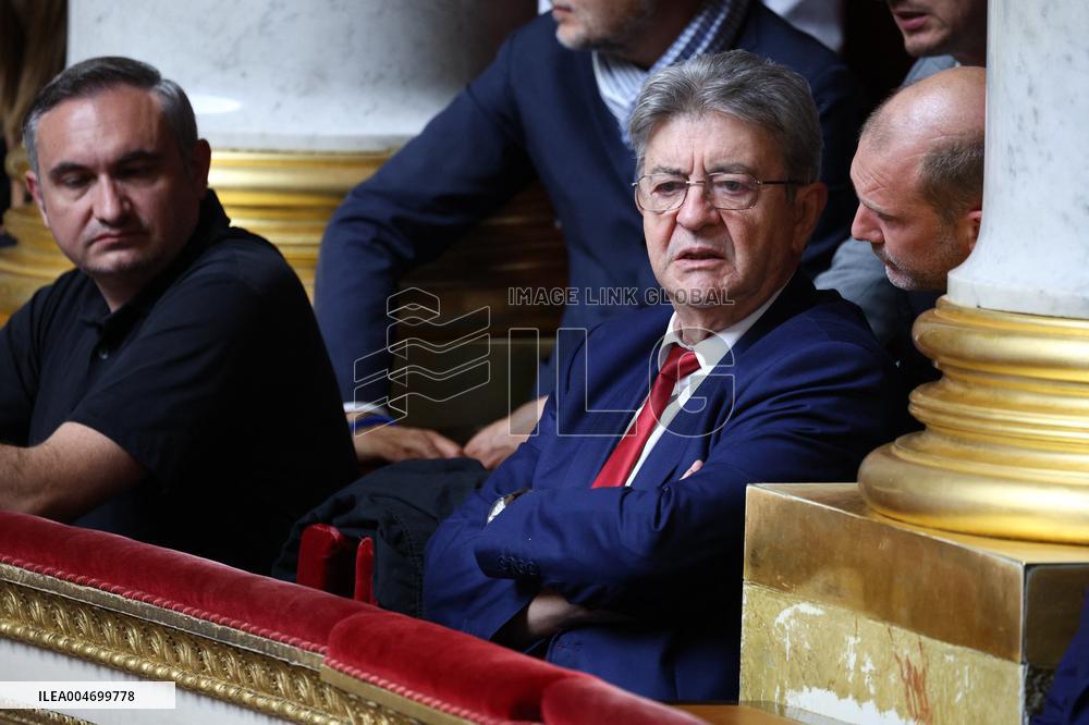 PM Bayrou general policy statement at the National Assembly - Paris