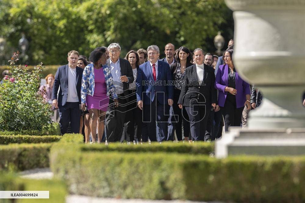 LFI Arrive at The National Assembly - Paris