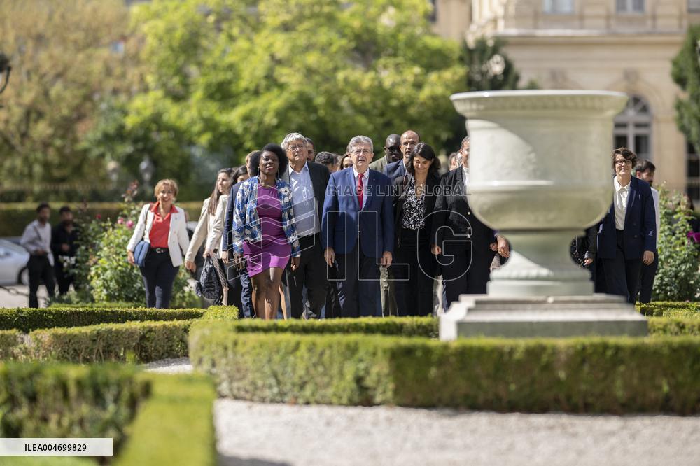 LFI Arrive at The National Assembly - Paris