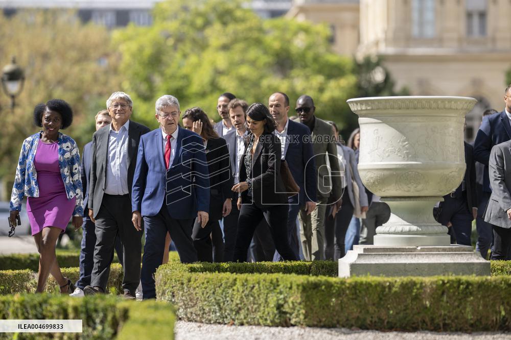 LFI Arrive at The National Assembly - Paris