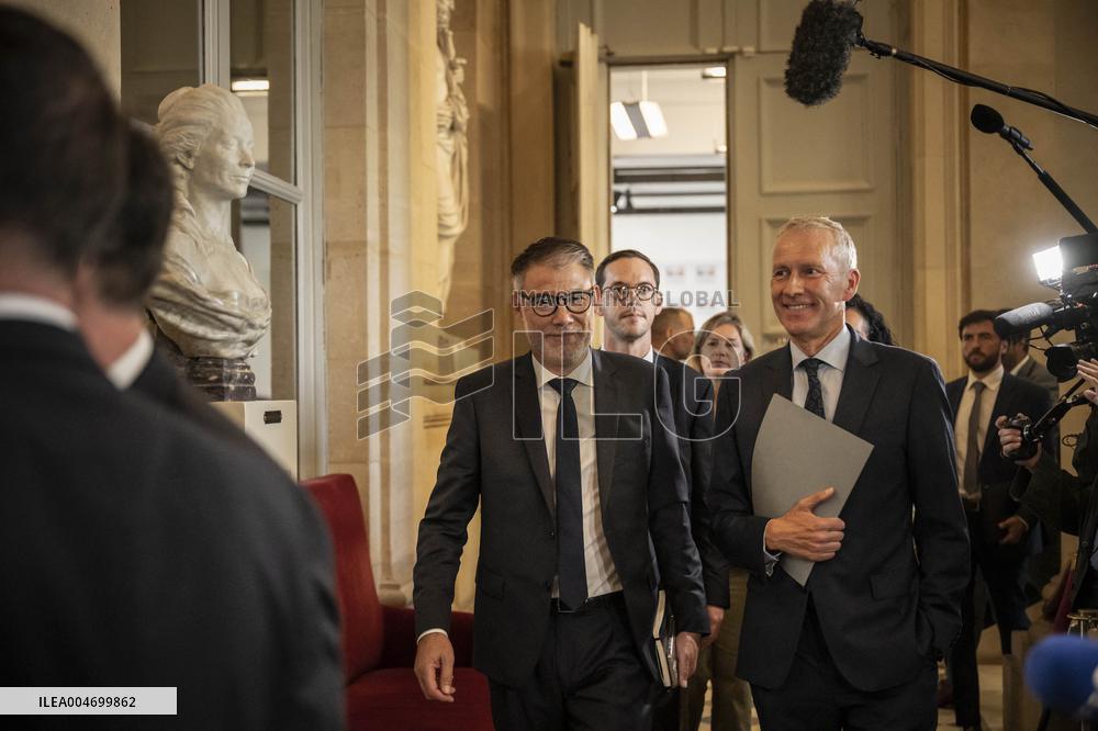 MP Bayrou General Policy Statement - Salle des Quatre Colonnes - Paris