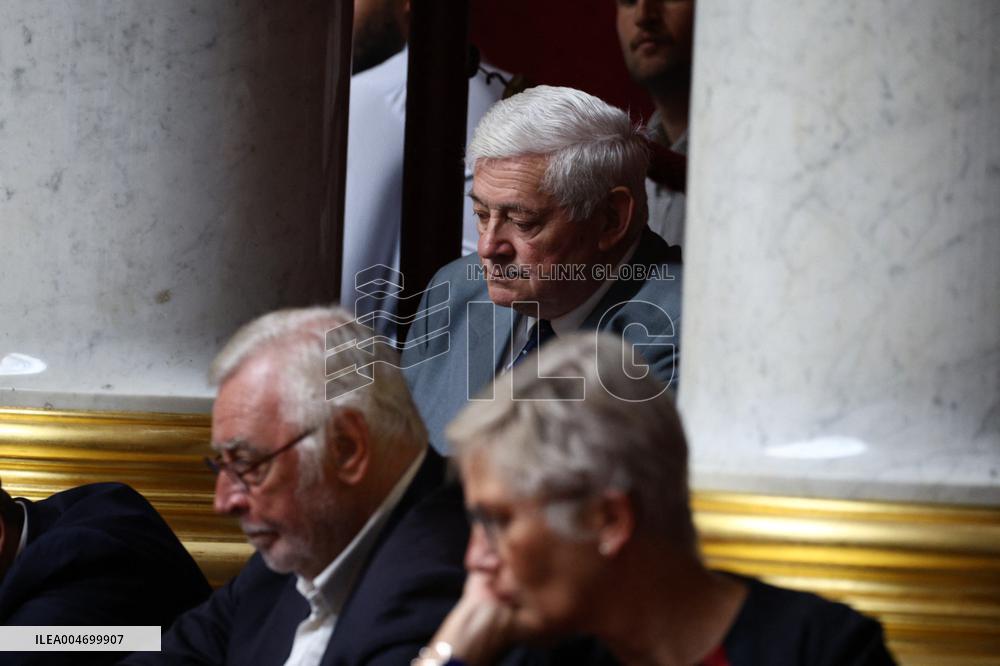 PM Bayrou general policy statement at the National Assembly - Paris