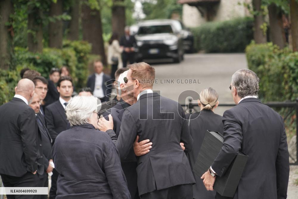Giorgio Armani's Funeral, Held Privately At The San Martino Church - Rivalta