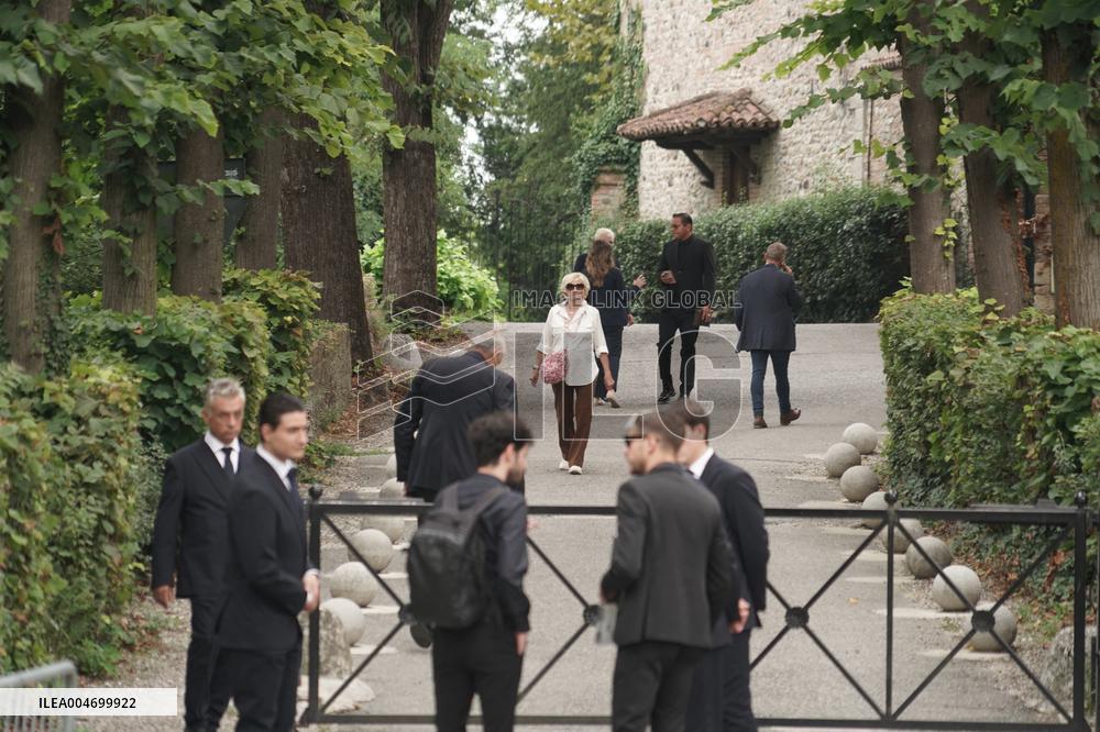 Giorgio Armani's Funeral, Held Privately At The San Martino Church - Rivalta