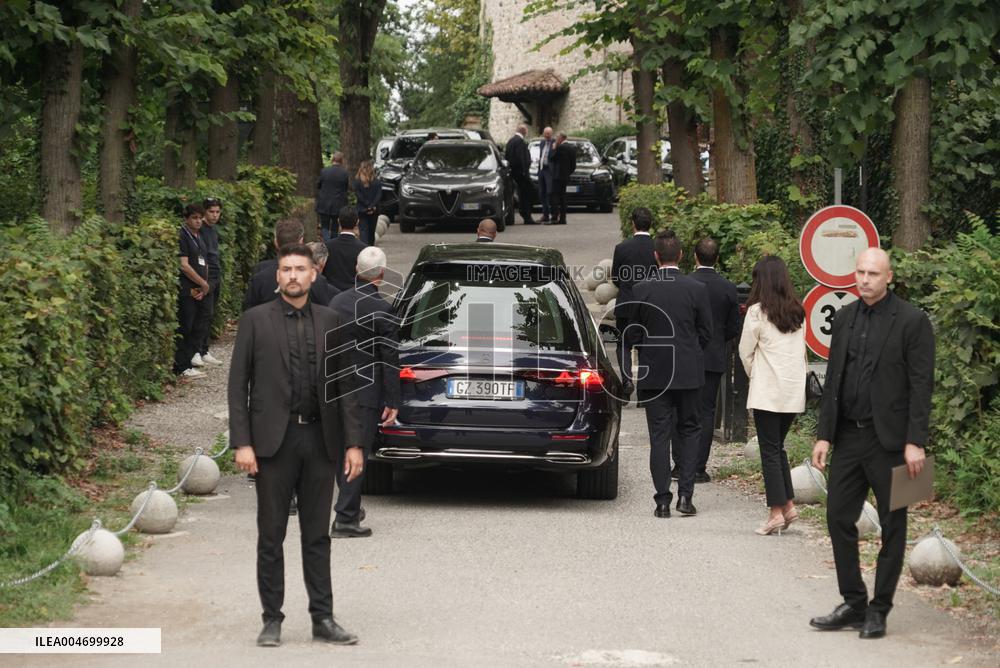 Giorgio Armani's Funeral, Held Privately At The San Martino Church - Rivalta