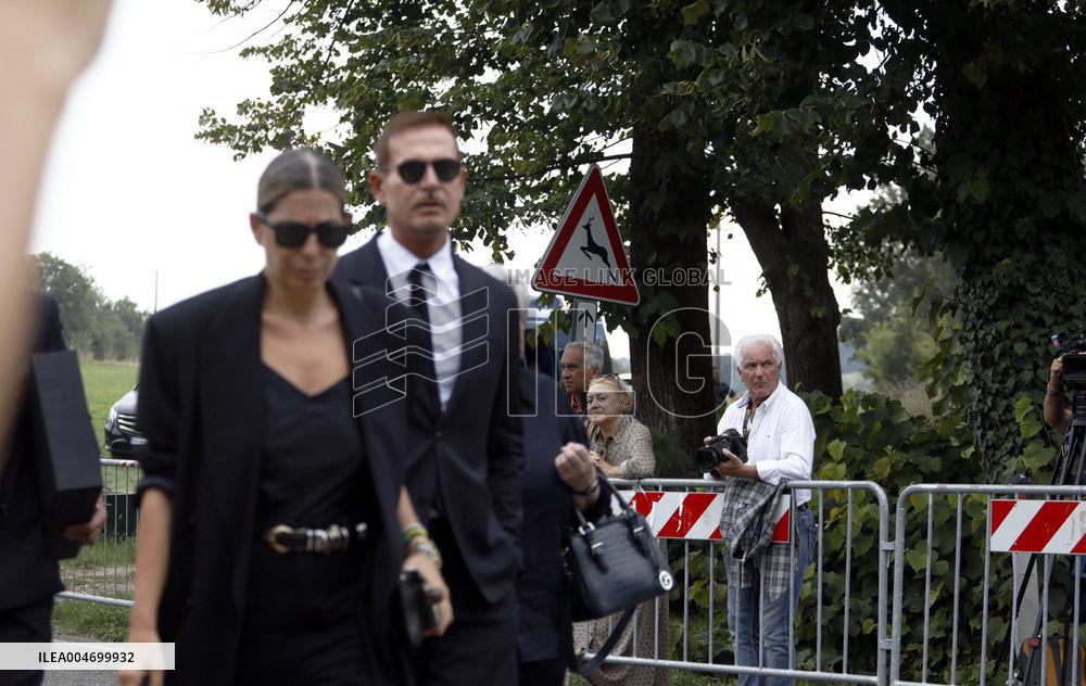 Giorgio Armani's Funeral, Held Privately At The San Martino Church - Rivalta