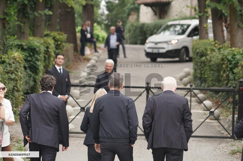 Giorgio Armani's Funeral, Held Privately At The San Martino Church - Rivalta