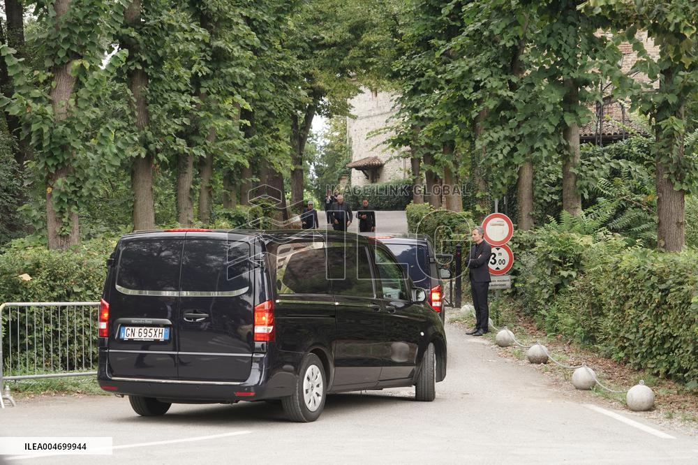 Giorgio Armani's Funeral, Held Privately At The San Martino Church - Rivalta