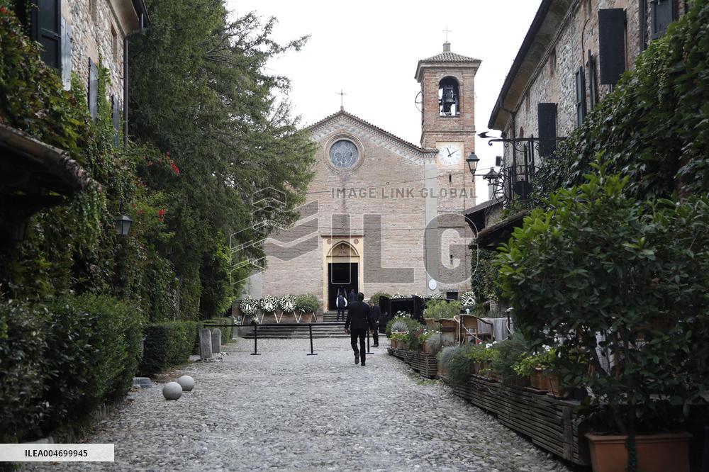 Giorgio Armani's Funeral, Held Privately At The San Martino Church - Rivalta