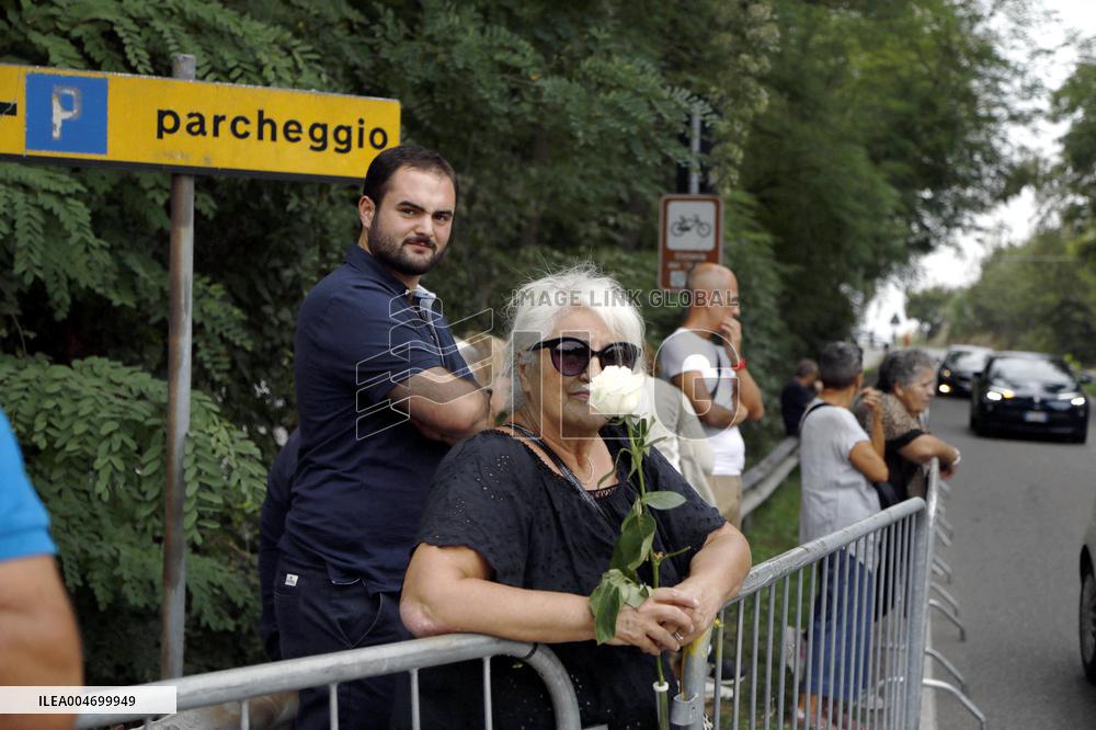 Giorgio Armani's Funeral, Held Privately At The San Martino Church - Rivalta