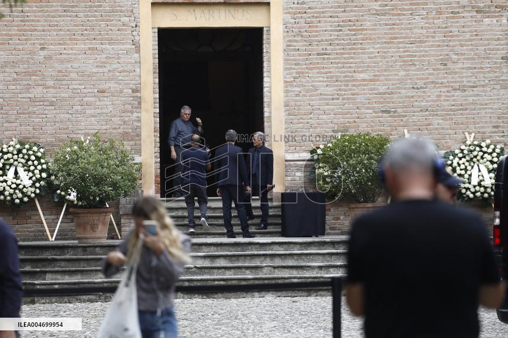 Giorgio Armani's Funeral, Held Privately At The San Martino Church - Rivalta