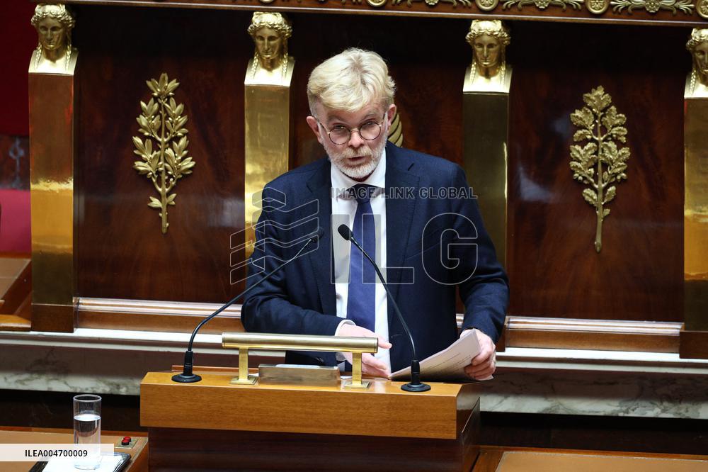 PM Bayrou general policy statement at the National Assembly - Paris
