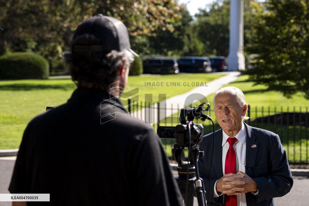 White House Senior Counselor Peter Navarro Speaks in Televised Interview
