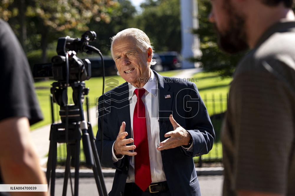 White House Senior Counselor Peter Navarro Speaks in Televised Interview