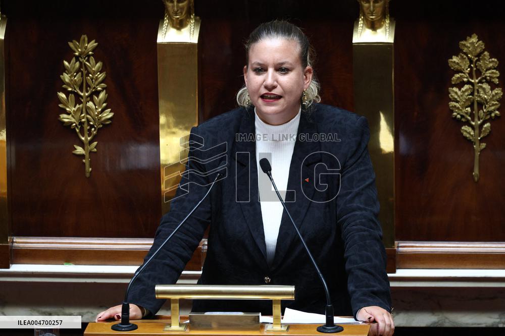 PM Bayrou general policy statement at the National Assembly - Paris