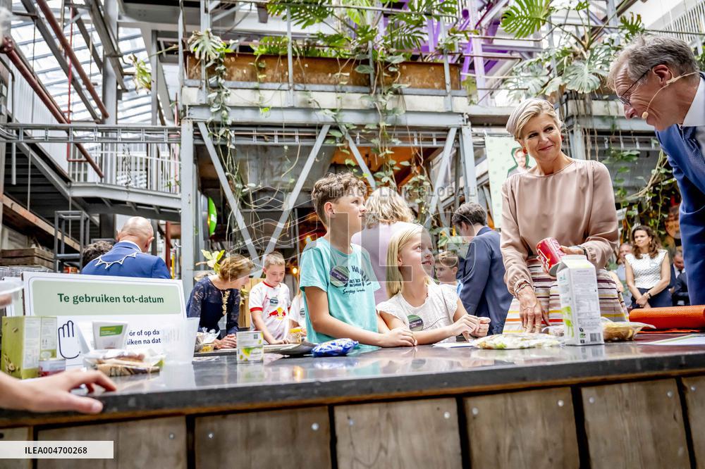 Queen Maxima at The Kick-Off of The Waste-Free Week - Netherlands