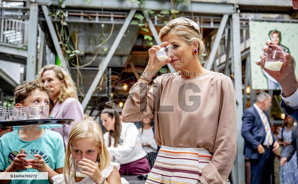 Queen Maxima at The Kick-Off of The Waste-Free Week - Netherlands