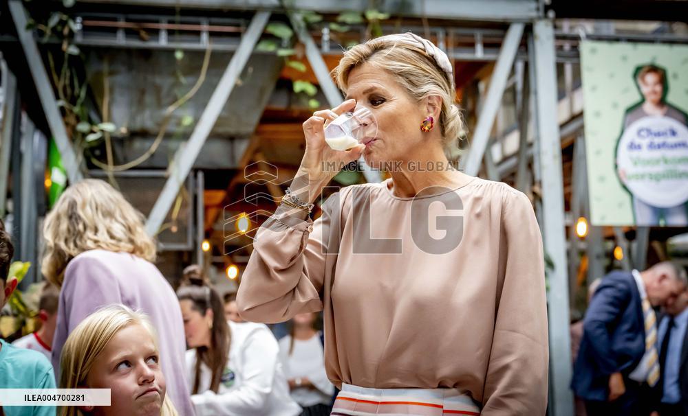 Queen Maxima at The Kick-Off of The Waste-Free Week - Netherlands