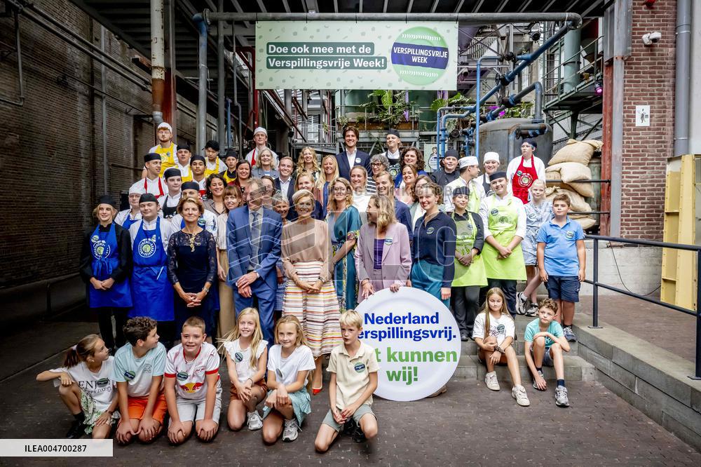 Queen Maxima at The Kick-Off of The Waste-Free Week - Netherlands